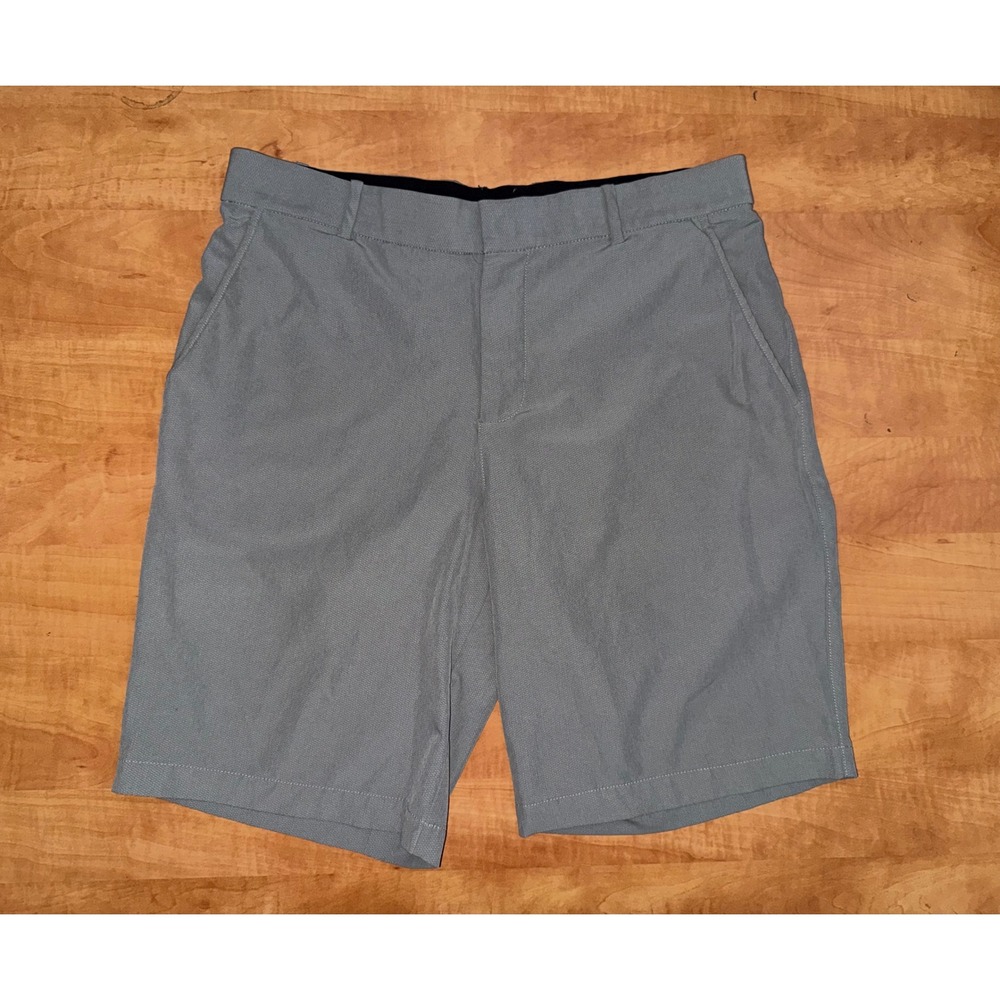 Nike Golf Dri-FIT Shorts Mens 34 Gray Standard Fit Performance Textured AJ5493‎